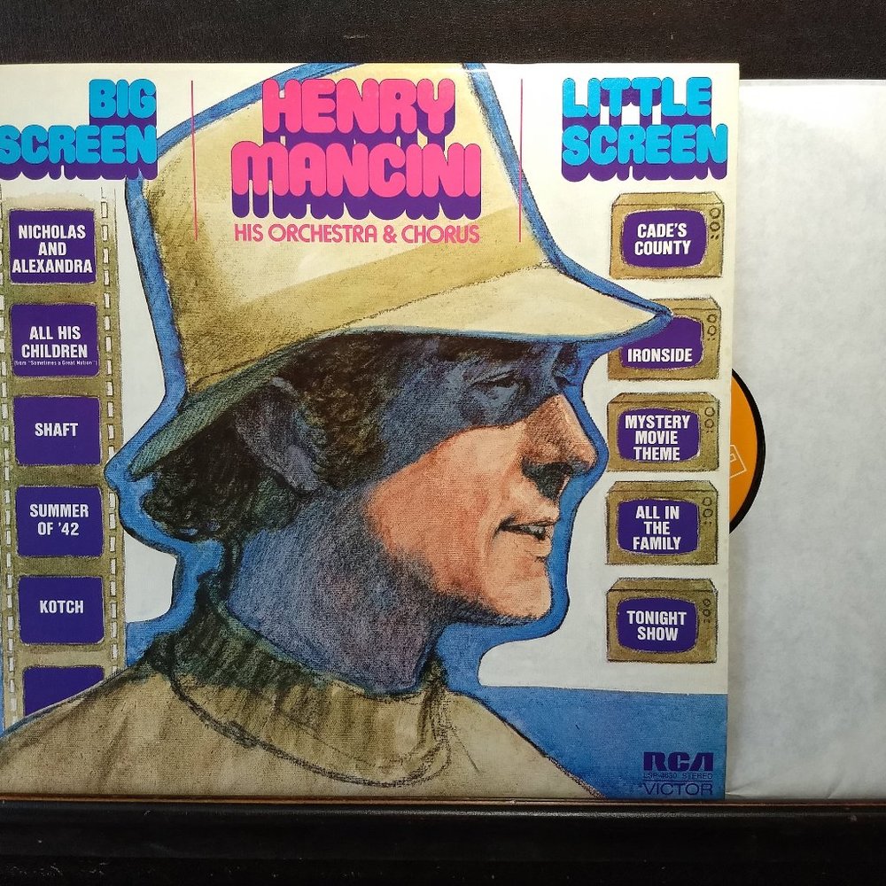 3/$25 vintage 70s Henry Mancini & Orchestra theme songs